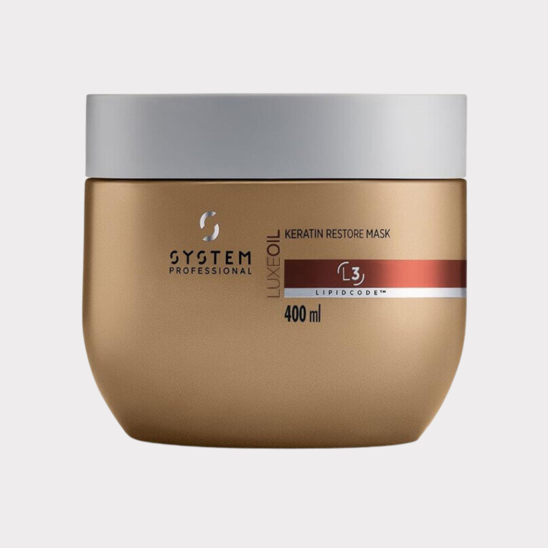 Luxe Keratin Restore Treatment keratiną atstatanti kaukė