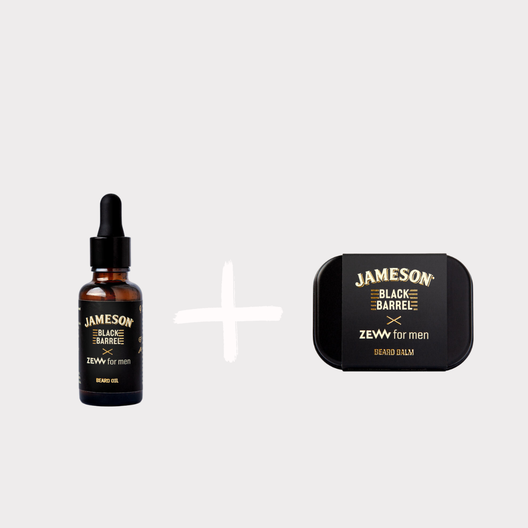 JAMESON BLACK BARREL x ZEW rinkinys barzdos priežiūrai
