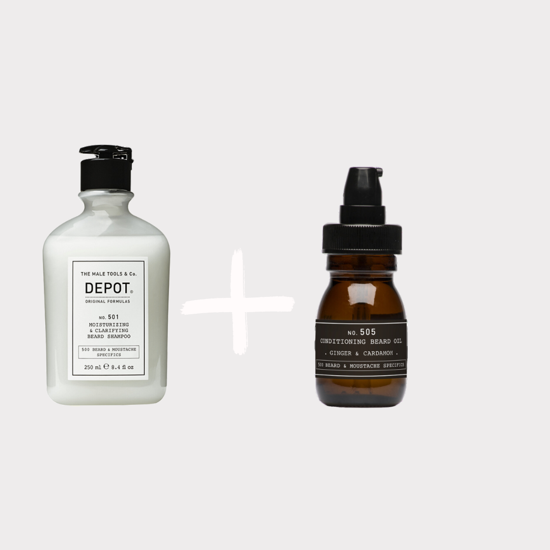 Rinkinys visapusei barzdos priežiūrai