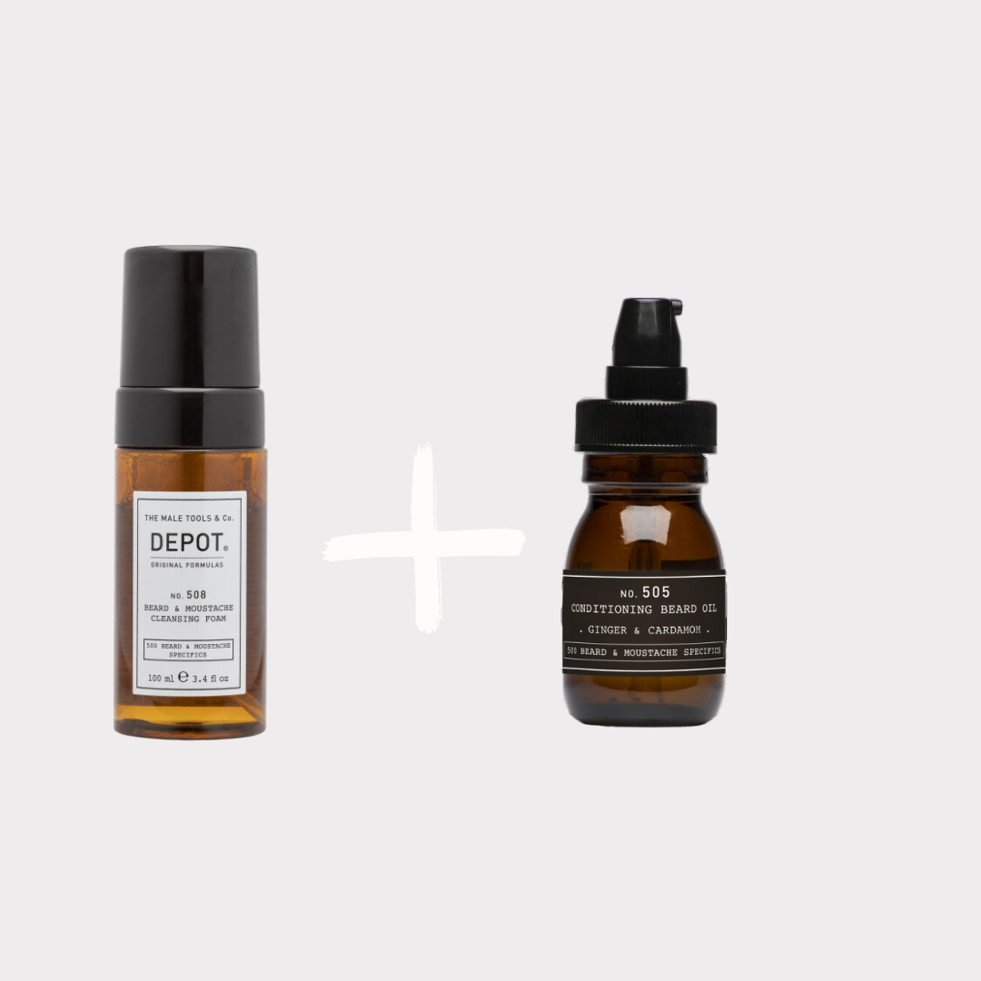 Rinkinys barzdos valymui ir puoselėjimui